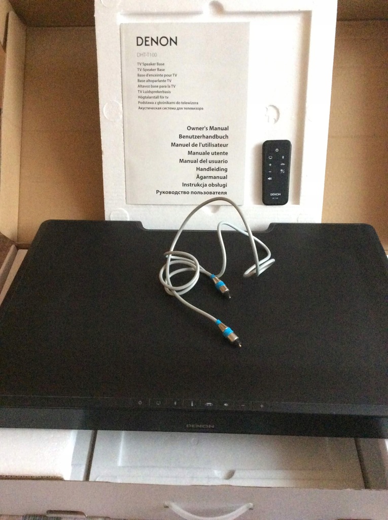 DENON DHTT100 soundbase lepszy niż soundbar 7879554041 oficjalne