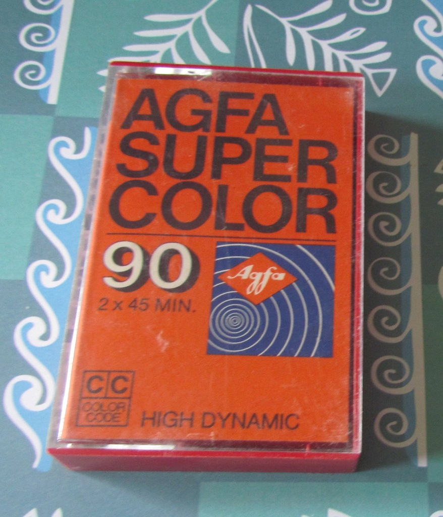 Kaseta magnetofonowa AGFA COLOR SUPER 90