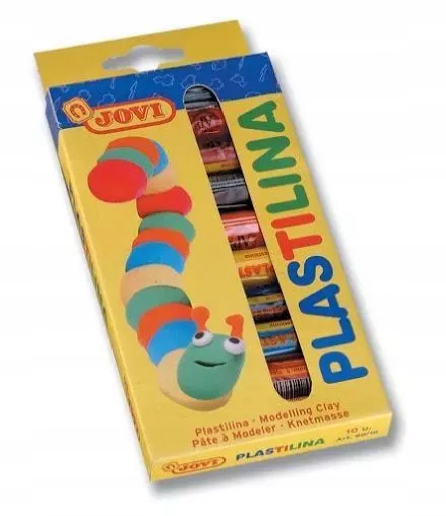 Plastelina 10 kolorów x 14g JOVI