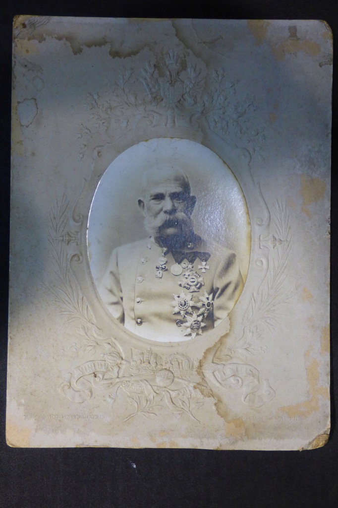 Cesarz Franciszek Józef w Passe-partout 1906