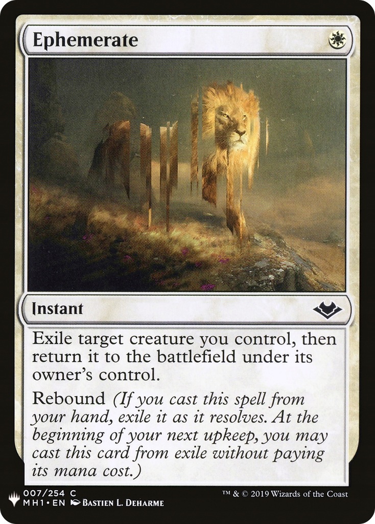 MTG Ephemerate (MB1) - stan NM