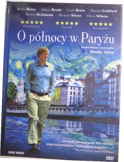 O północy w Paryżu booklet