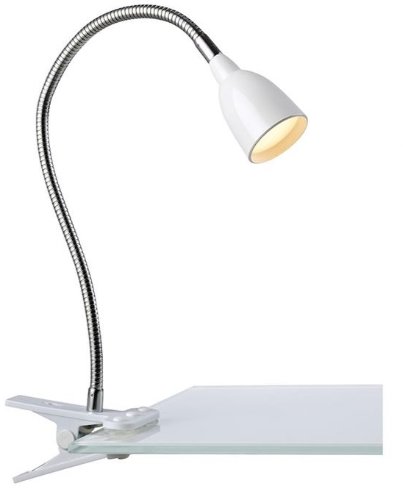 Lampa Biurkowa Klips Regulacja Tulip Biala Led 7787087554 Oficjalne Archiwum Allegro