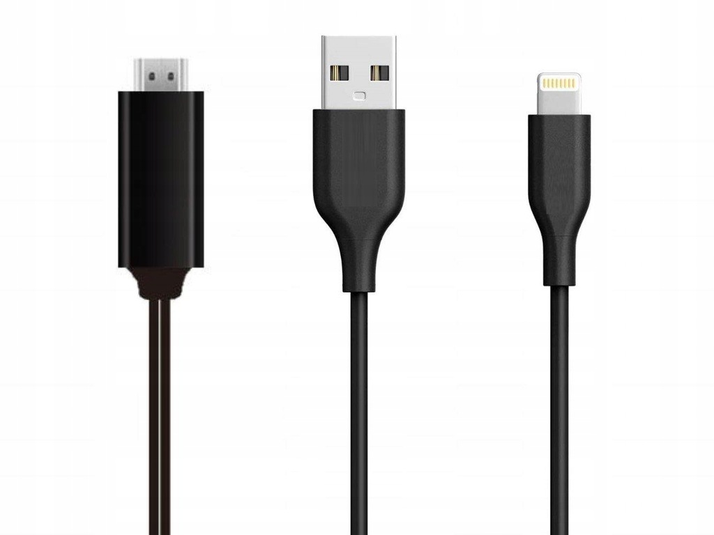 Przejściówka ze złącza Lightning na HDMI - 2 metry