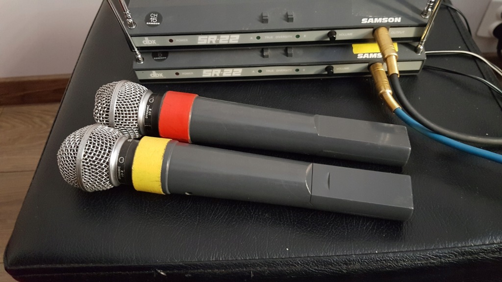 Mikrofony bezprzewodowe SHURE SM-58 2szt