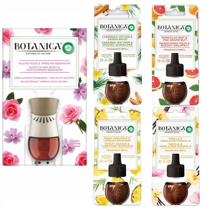 Air Wick Botanica Set Elektryk Egzotyczna + 4wkład 9063491250