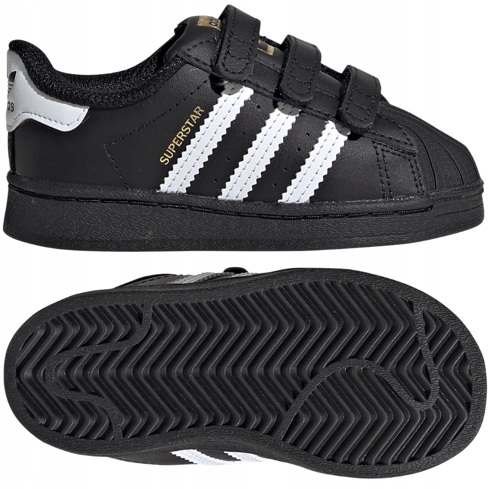 DZIECIĘCE BUTY SPORTOWE ADIDAS SUPERSTAR NA RZEPY