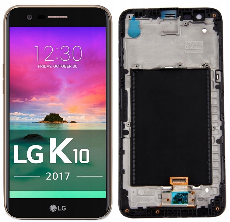 Купить LG K10 2017 m250e m250n сенсорный ЖК-экран FRAME: отзывы, фото, характеристики в интерне-магазине Aredi.ru