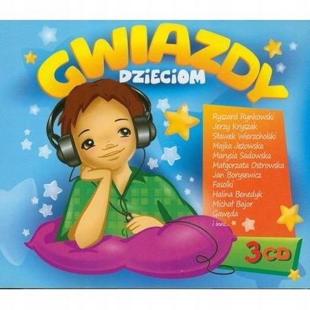 Gwiazdy dzieciom 2 - niebieskie 3CD