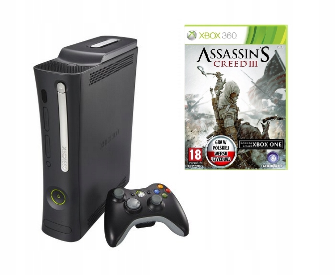 Konsola Microsoft Xbox 360 120 GB Assassin's