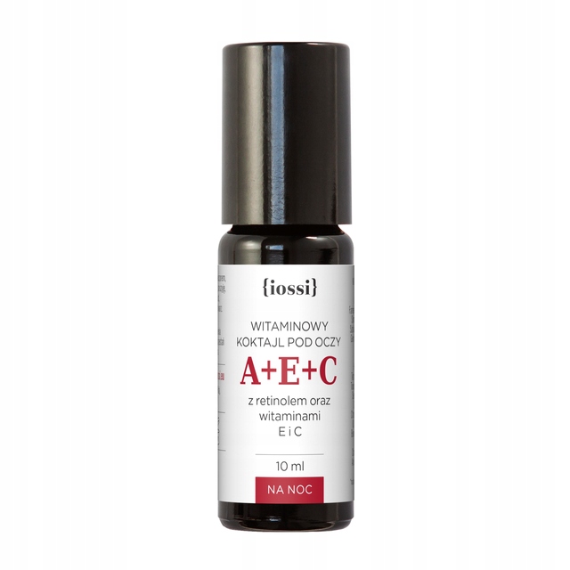 IOSSI Witaminowy kokrajl pod oczy wit A E C serum
