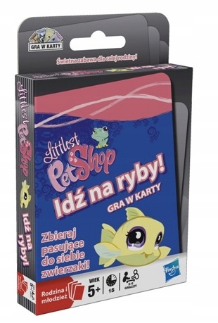 GRA KARCIANA LITTLEST PET SHOP IDŹ NA RYBY HASBRO