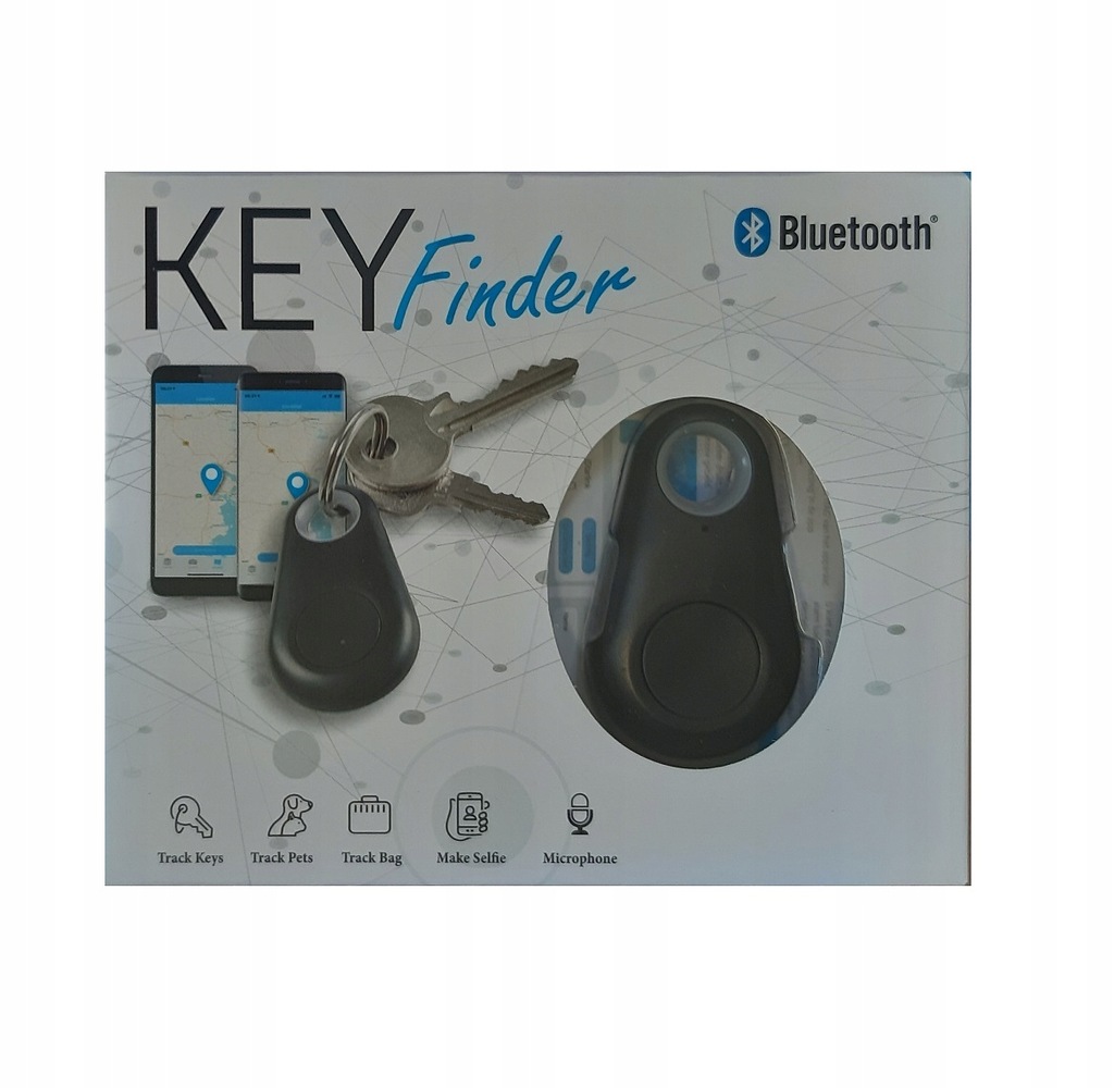 Brelok LOKALIZATOR kluczy Bluetooth GPS KEY FINDER