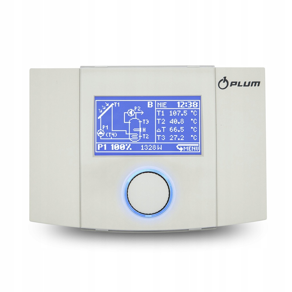 Sterownik solarny kolektorów PLUM ecoSOL 200