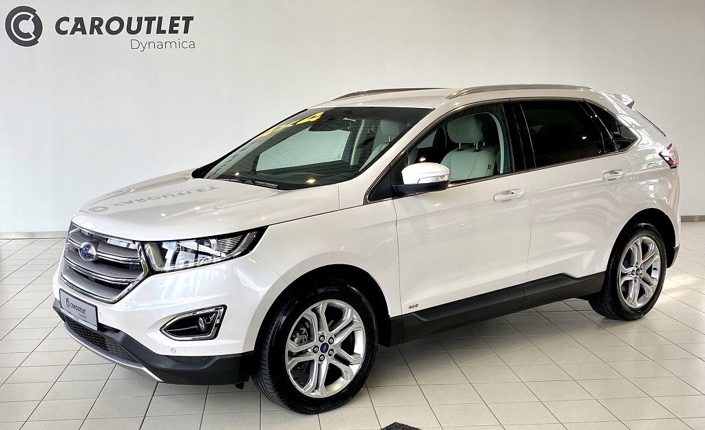 Ford EDGE Titanium, 4x4, skóra, NAVI, pełna