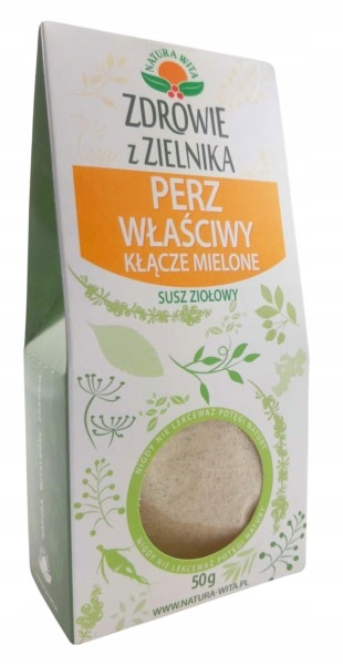 Natura Wita Perz Właściwy Kłącze Mielone 50G