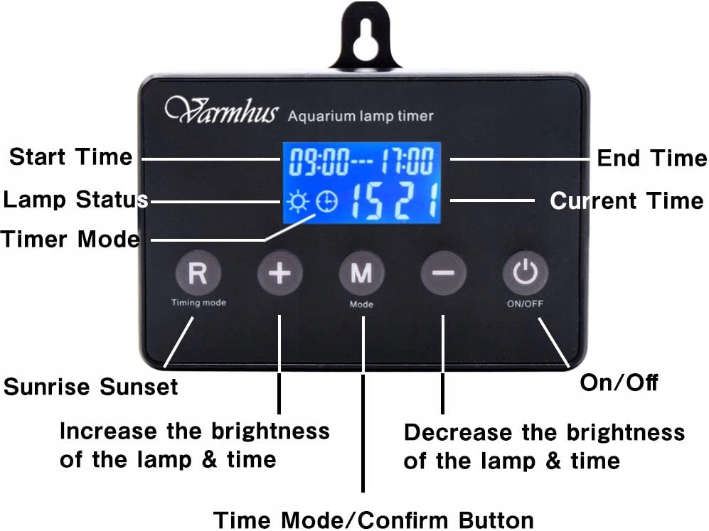 Купить ЦИФРОВОЙ ТАЙМЕР ДЛЯ ОСВЕЩЕНИЯ АКВАРИУМА ВАРМХУС: отзывы, фото, характеристики в интерне-магазине Aredi.ru
