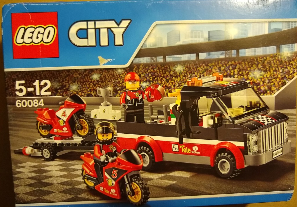 LEGO 60084 Transport motocykli, nowe - 7776188278 - oficjalne archiwum ...
