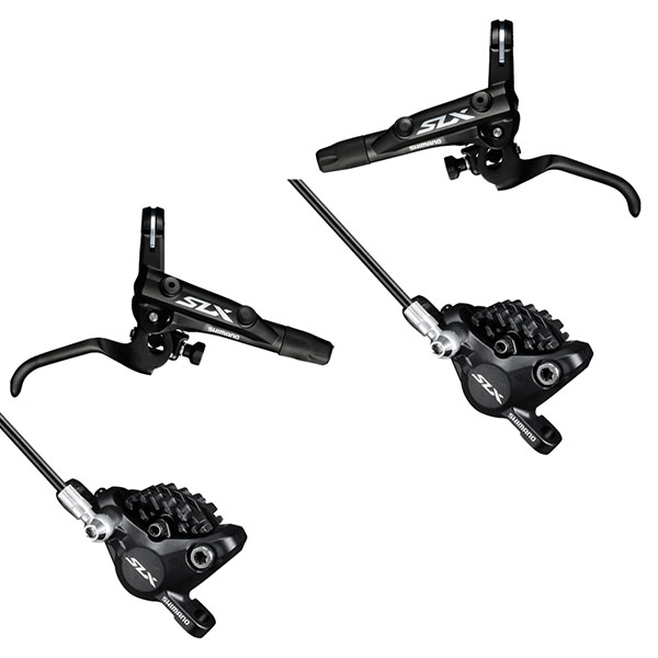 HAMULCE TARCZOWE SHIMANO SLX BR-M7000 ŻYWICZNE P+T