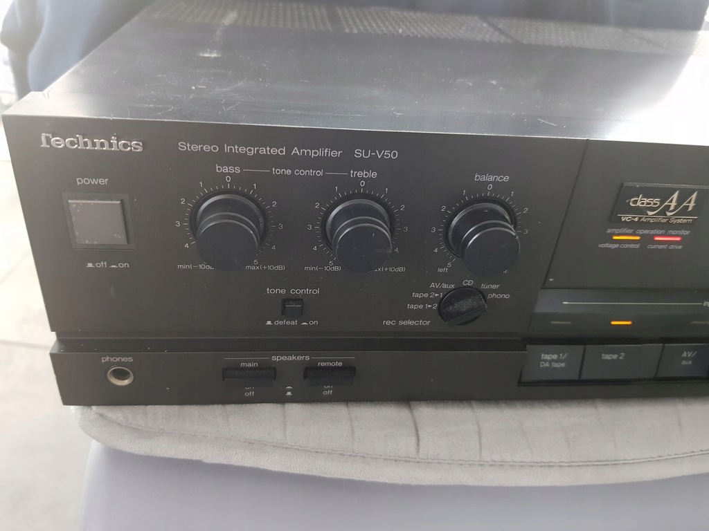 Wzmacniacz Amplifier Technics SU-V50 Class AA