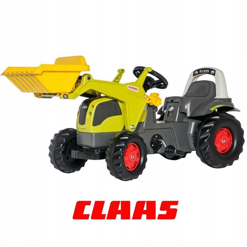Rolly Toys rollyKid Traktor na pedały CLAAS + łyżk
