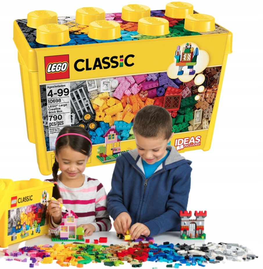 LEGO CLASSIC XXL DU E PUDE KO PREZENT DLA 4 LATKA 11680533753 oficjalne archiwum Allegro