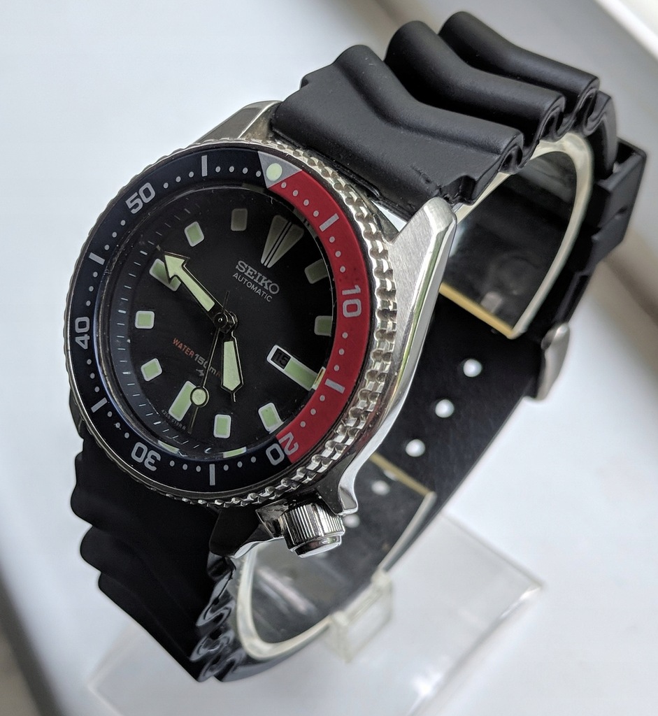 Seiko Scuba Pepsi Diver 150m Automatic 4205-0152 - 8406926011 - oficjalne  archiwum Allegro