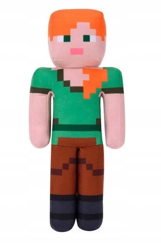 PLUSZAK MASKOTKA ALEX MINECRAFT ALEKS 35CM ZABAWKA
