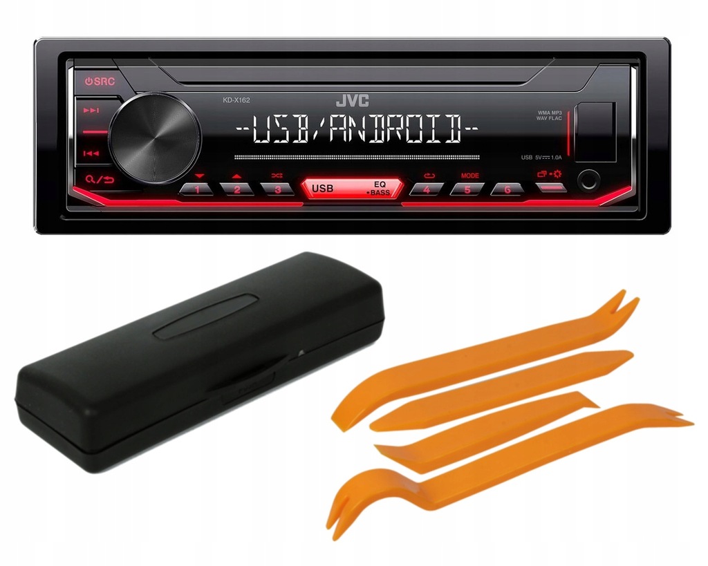 Jvc Kd X162 Radio Samochodowe Etui Sciagacze 8357359711 Oficjalne Archiwum Allegro