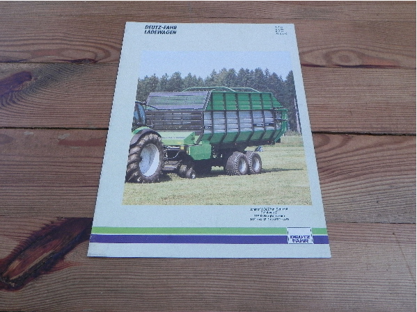 DEUTZ-FAHR K7.30 K7.36 K7.44 FE6.37C przyczepa sam