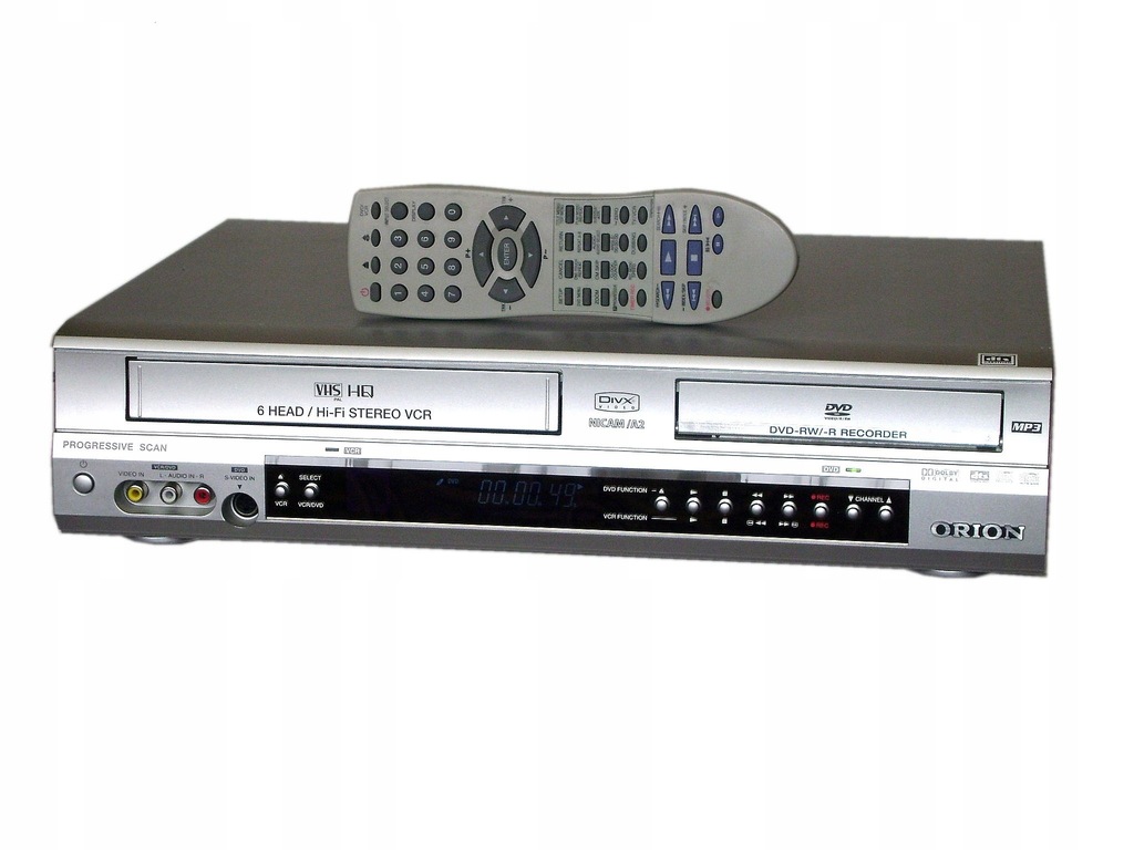 ORION Nagrywarka DVDVCR Combo Przegraj VHS na DVD 12809315791