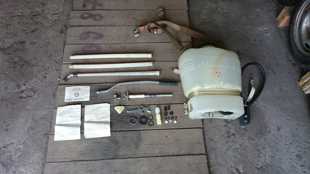 OPRYSKIWACZ PLECAKOWY RĘCZNY PILMET-SANO 2 - 9163312643 - oficjalne