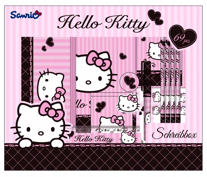 HELLO KITTY ZESTAW ARTYSTYCZNY 69 ELEMENTÓW 410795