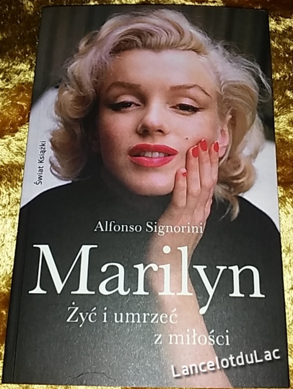 Marilyn Żyć i umrzeć z miłości Signorini book char