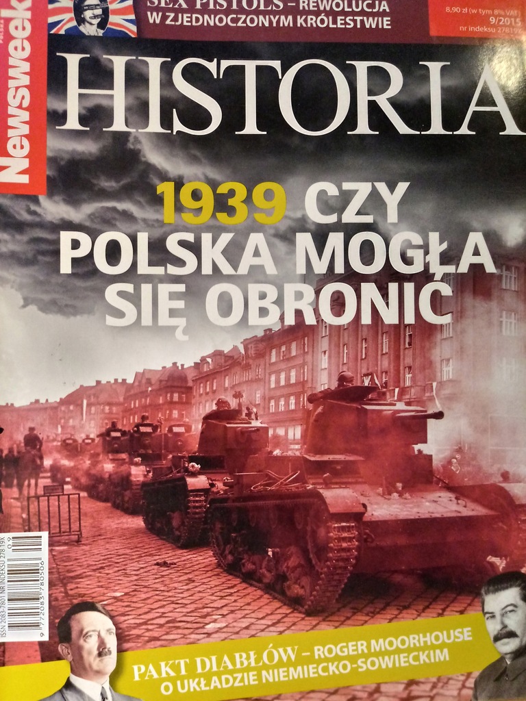 Newsweek Historia 1939 czy Polska mogła się obronić 9-2015 / b