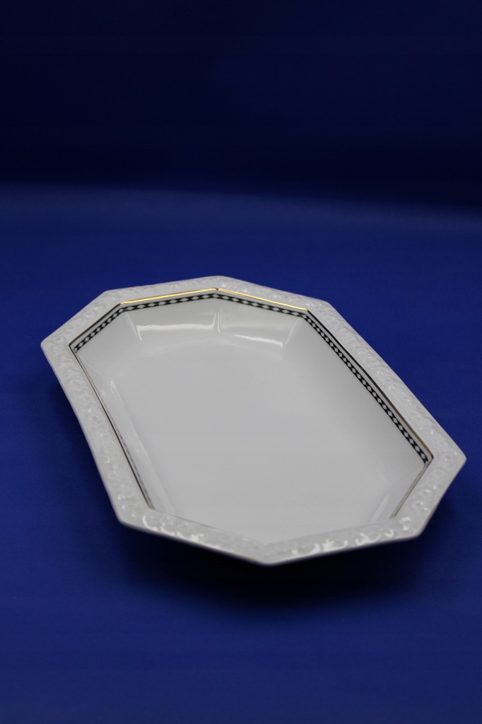 Rosenthal Maria półmisek z elegancką dekoracją. 32x20 cm.