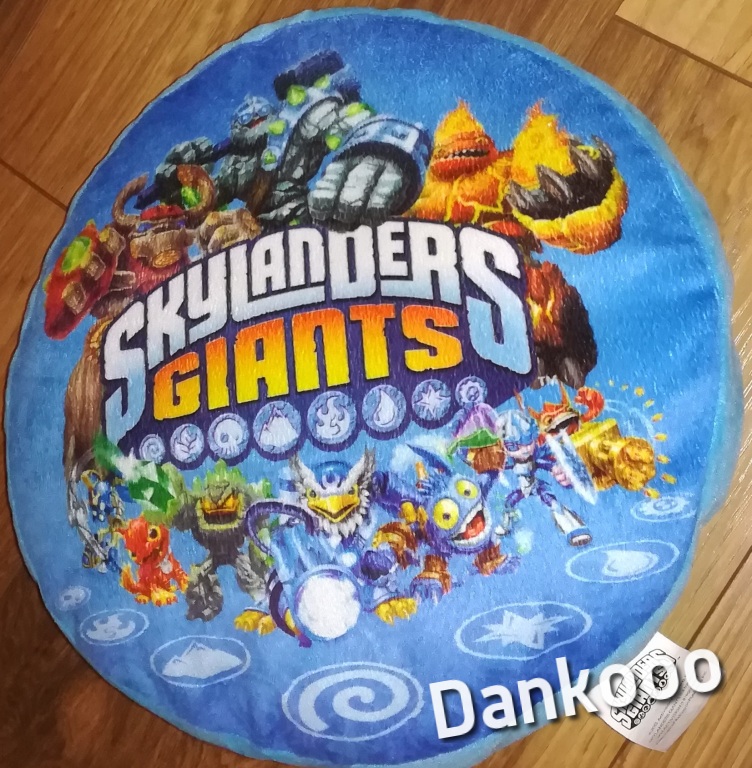 Poduszka okrągła org. Skylanders Giants Maskotka