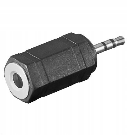 MicroConnect Adapter 2,5mm - 3,5mm M-F