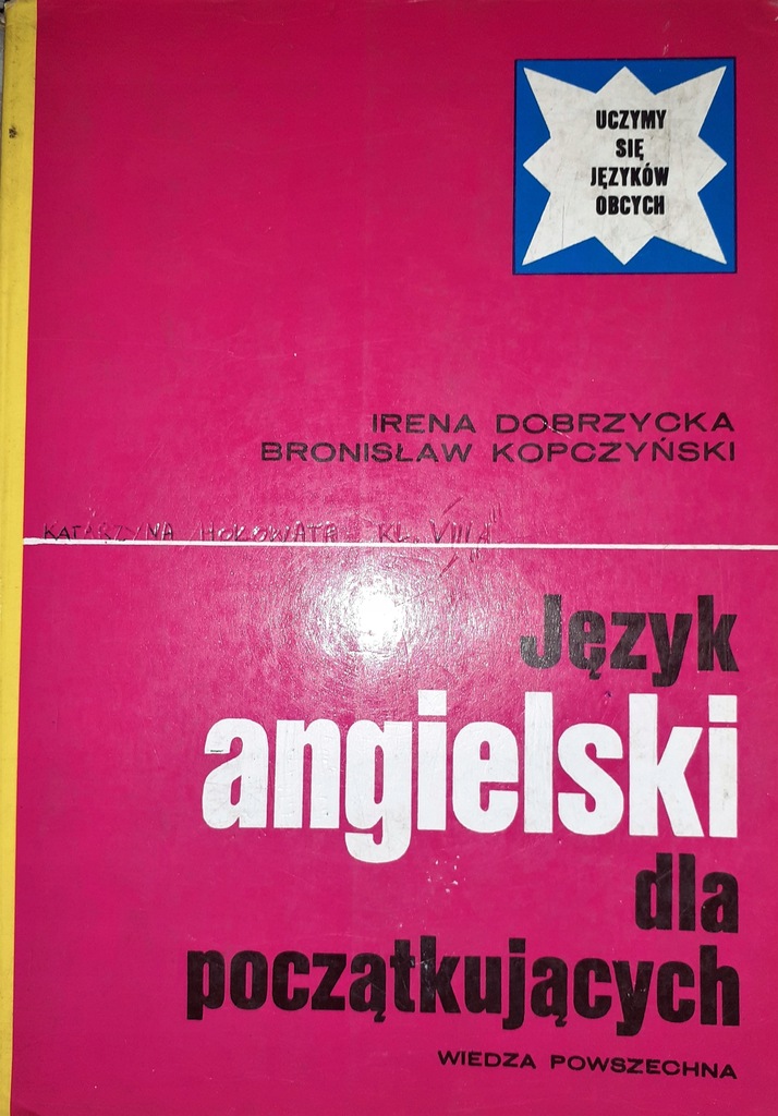 JĘZYK ANGIELSKI DLA POCZĄTKUJĄCYCH