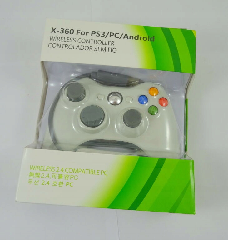 KONTROLER PAD BEZPRZEWODOWY X-360/XBOX 360 BIAŁY