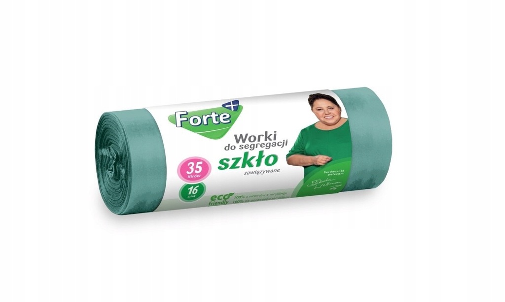 Forte worki do segregacji 35l 16szt zawiązywane sz