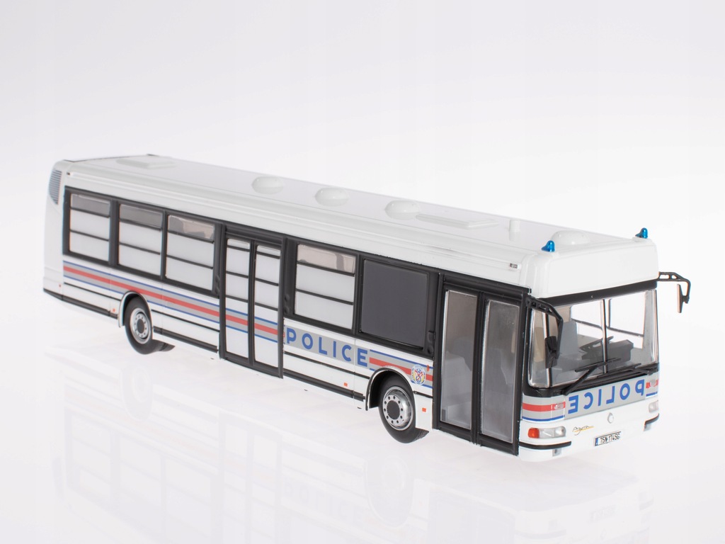 Irisbus Agora S Police TPI (2002) FRANCE 1:43 Hachette BS100