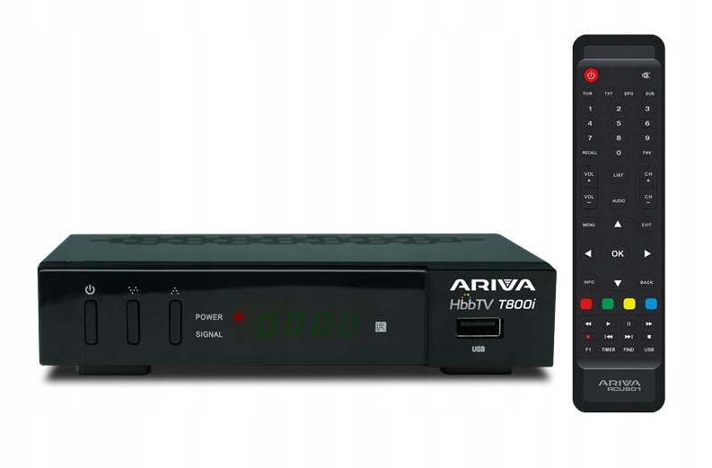 Tuner Dekoder TV DVBT2 HbbTV Ferguson T800i Hbb 13421585033 oficjalne archiwum Allegro