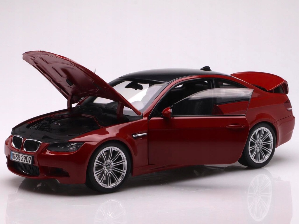 BMW M3 (E92) Coupe - 2007, red metallic (Dealer Edition) Kyosho 1:18