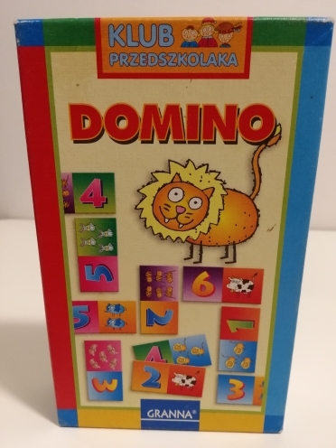 Granna Domino Klub przedszkolaka + puzzle bdb