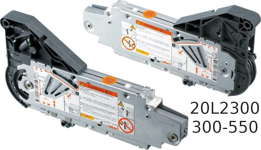 Siłownik BLUM system Aventos HL 20L2300 300-550