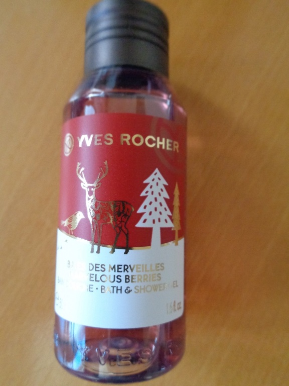 YVES ROCHER żel pod prysznic owoce leśne 50ml