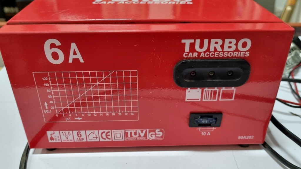 PROSTOWNIK TURBO CAR ACCESORIES 6A 90A202 TUV 12V 11797075685