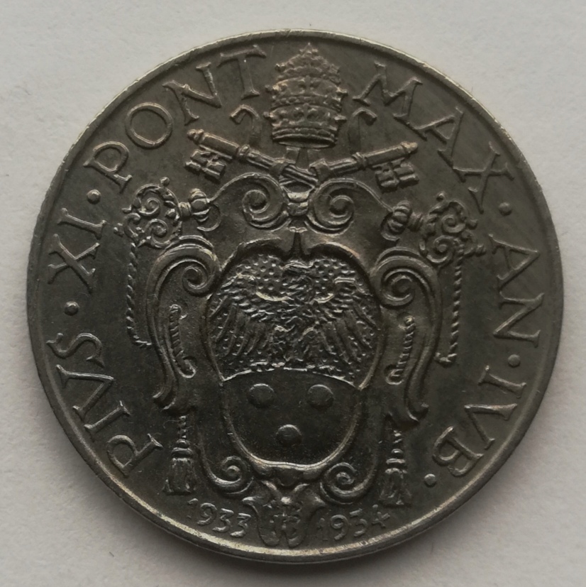 Watykan 2 liry 1934-35