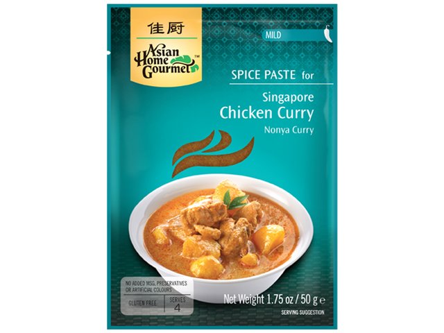 SINGAPURSKI KURCZAK CURRY(Chicken Curry) PASTA 50g